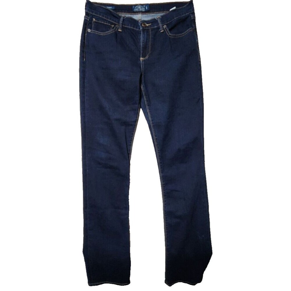 Lucky Brand Jeans Women Size 8/29 Blue Slim Straight Demin